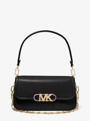 michael kors parker bag|parker medium leather shoulder bag.